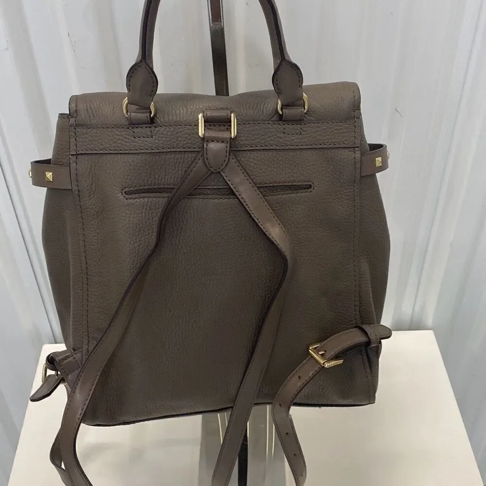 Michael Kors, Addison, pebble, leather backpack